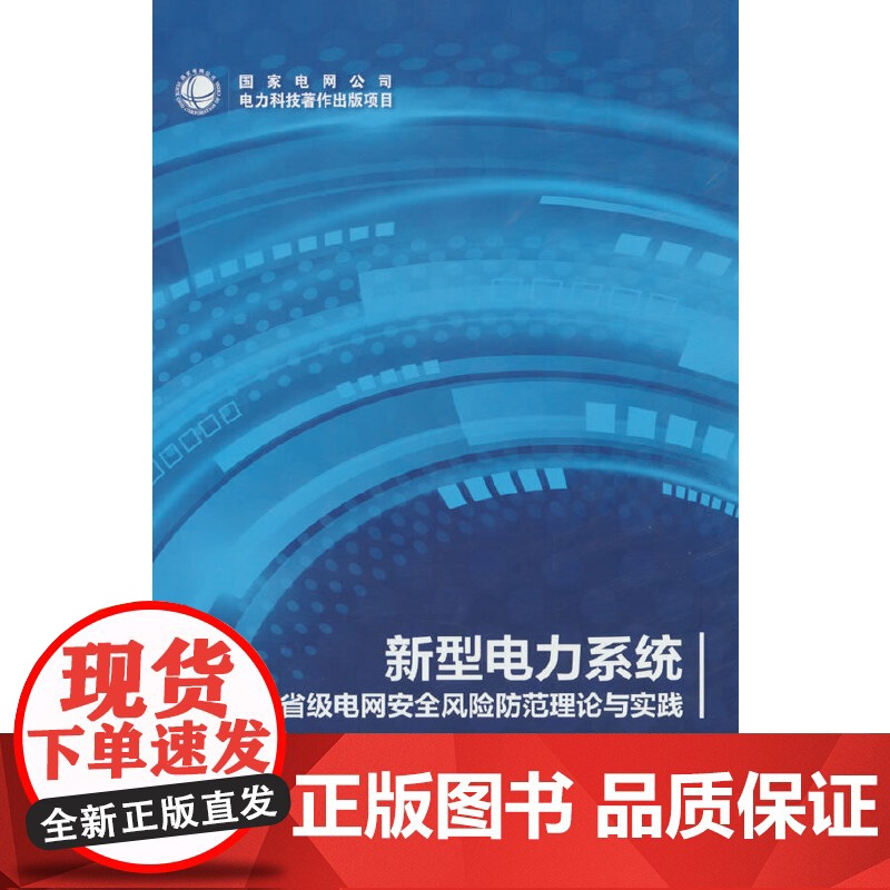 新型电力系统省级电网安全风险防范理论与实践高清大图