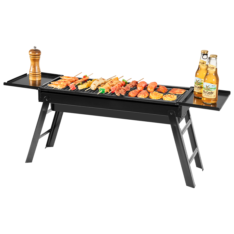 尚烤佳(Suncojia) 户外烧烤架 便携式木炭烧烤炉 家用烧烤炉 墨焰烧烤架高清大图