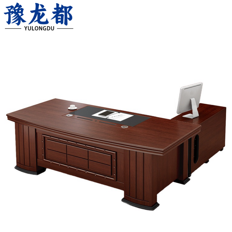豫龙都班桌+柜2.4m张高清大图