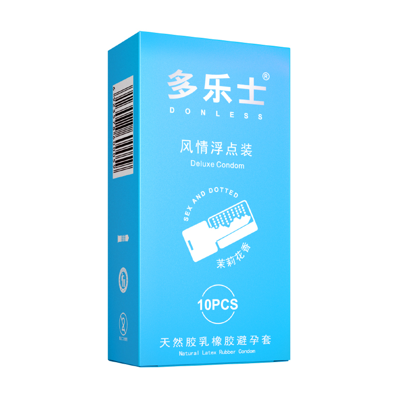 共60只 donless多乐士避孕套水多男用风情超薄浮点香氛大油量安全套保险套套子成人情趣计生用品