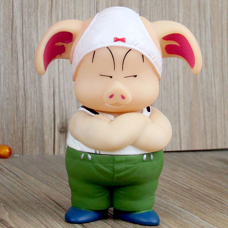 七龙珠z小林孙悟空炒饭大人内裤求爱猪乌龙八戒手办模型车载摆件紫盒