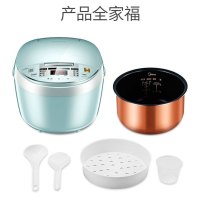 Midea 美的电饭煲 MB-FB30Simple101 一键快速饭24小时预约 易拆洗内盖 3L电饭锅
