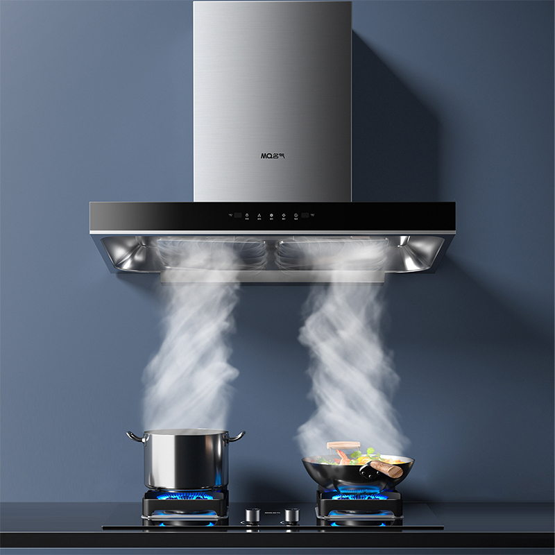 老板名气6519a6510by烟灶套装油烟机灶具套装家用吸烟机双眼灶套装