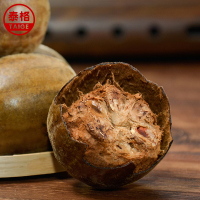 泰格 传统罗汉果大果6枚2盒装 传统脱水工艺 广西桂林特产 花草果茶