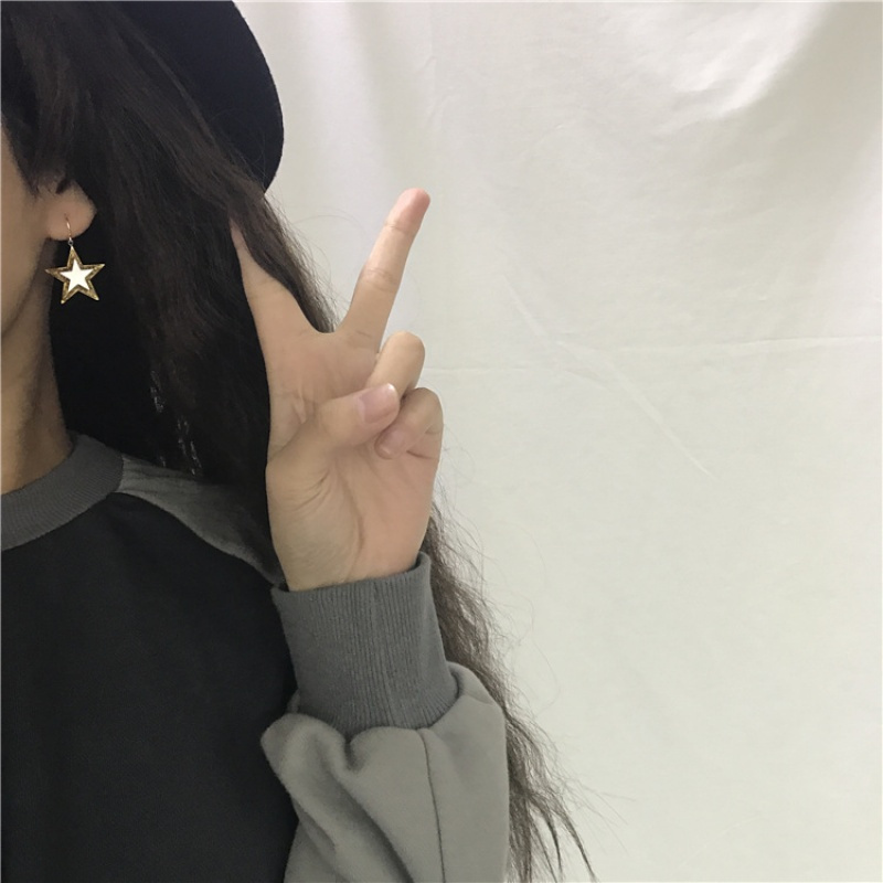 925银针简约耳环星星天使铃铛耳坠可爱少女系列送女朋友七夕情人节礼物_9