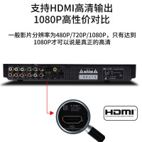 德国歌德TA2186全高清DVD影碟机CD VCD播放机器影碟机HDMI 1080P家用一体高清儿童evd便携式放碟片播