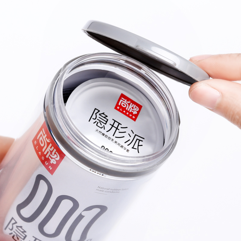 尚牌001玻尿酸避孕套12只超薄隐形派裸入光面安全套男用避孕套成人情趣计生用品byt高清大图
