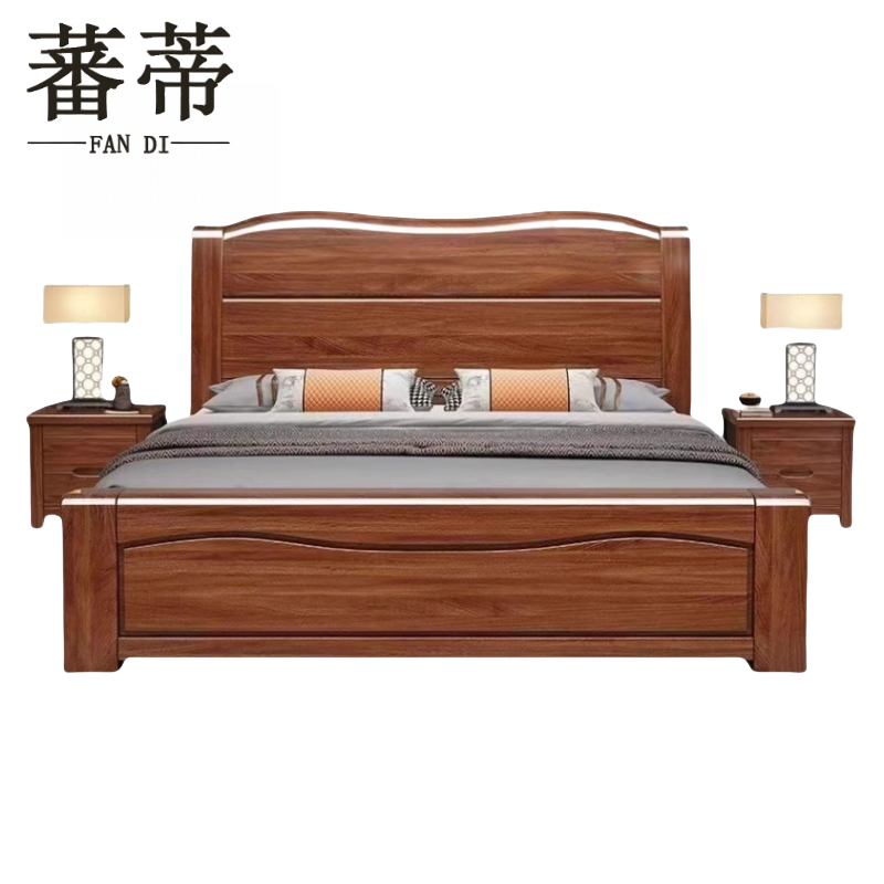 蕃蒂单人床150*200cm张高清大图