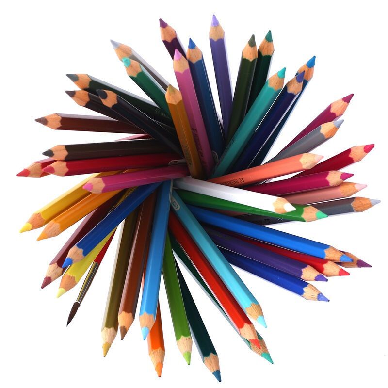 德国辉柏嘉(Faber-castell)水溶性/油性彩色铅笔笔帘套装