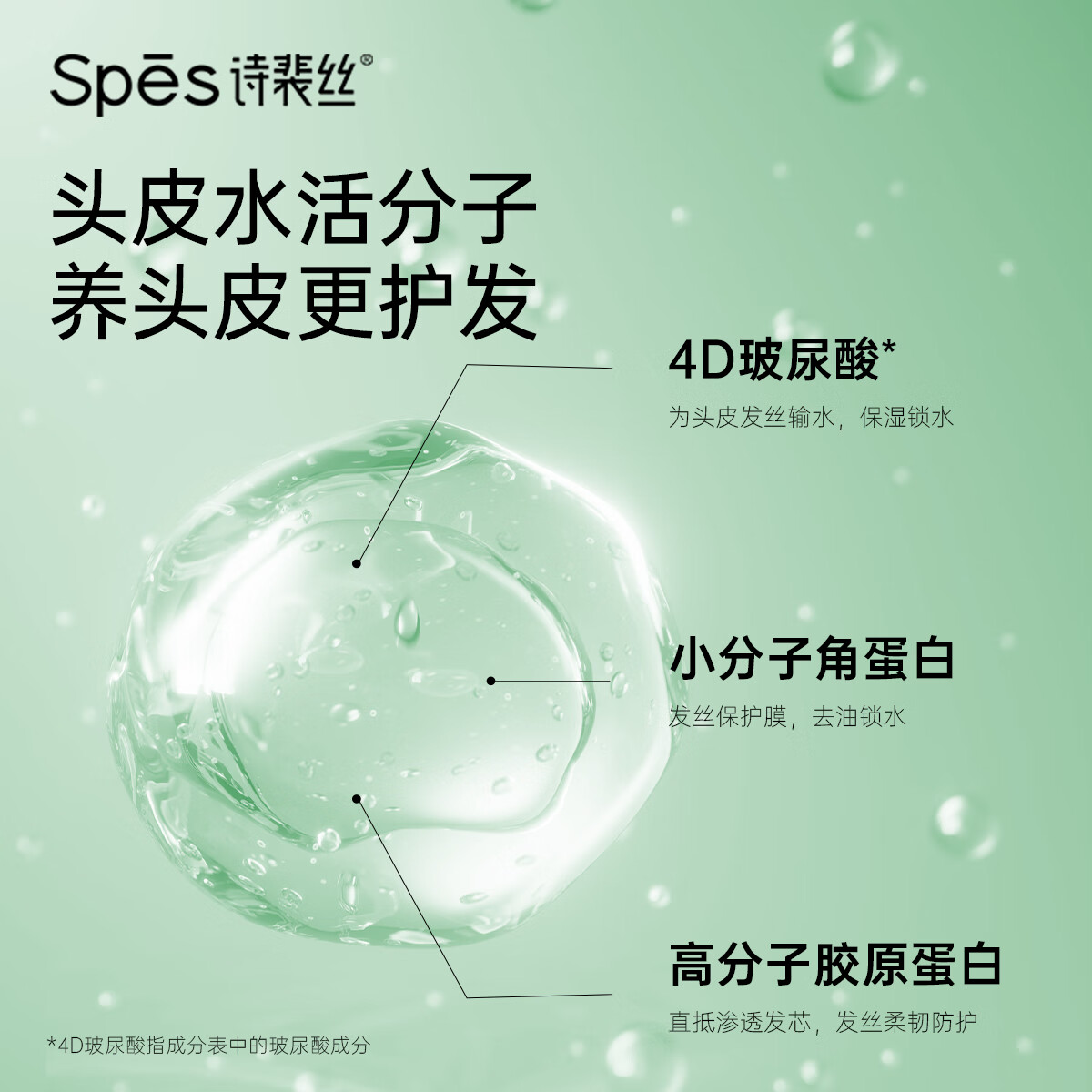 诗裴丝 控油蓬松免洗洗发水80ml 去油止痒速干便携高清大图