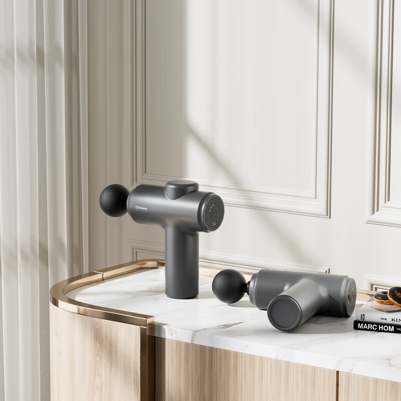 西屋(WESTINGHOUSE) 筋膜枪按摩仪器放松肌肉深沉次高频率震动专业级肌模按摩枪 MA27-GY高清大图