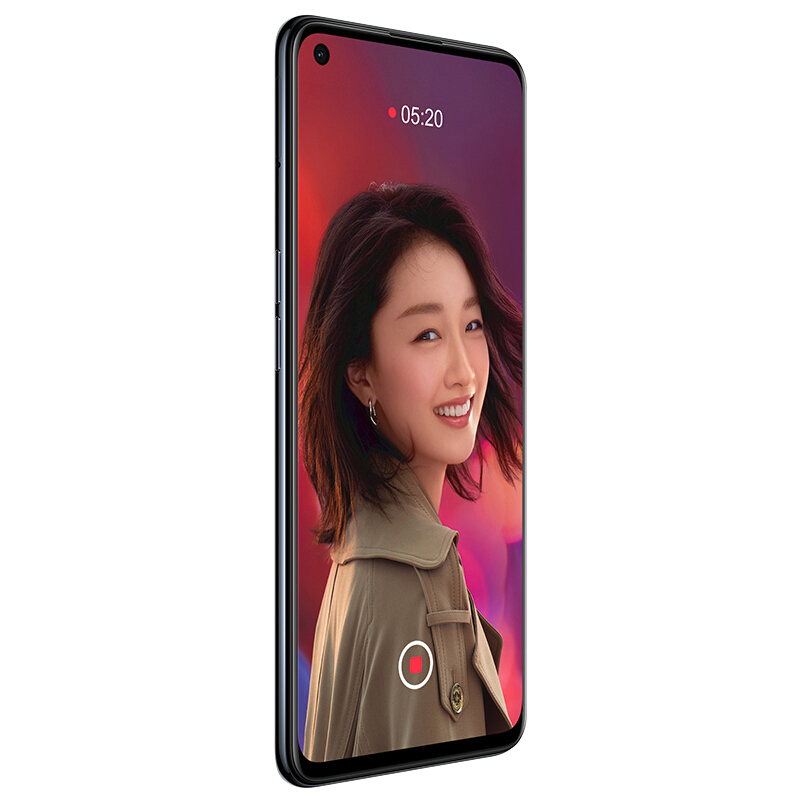 OPPO Reno5 5G 月夜黑 8GB+128GB 全网通 骁龙765G 6400万水光人像四摄 65W闪充 手机