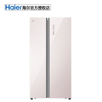 海尔(Haier) BCD-651WDEC 651升对开门双变频风冷无霜节能家用电冰箱 对开门冰箱 彩晶冰箱