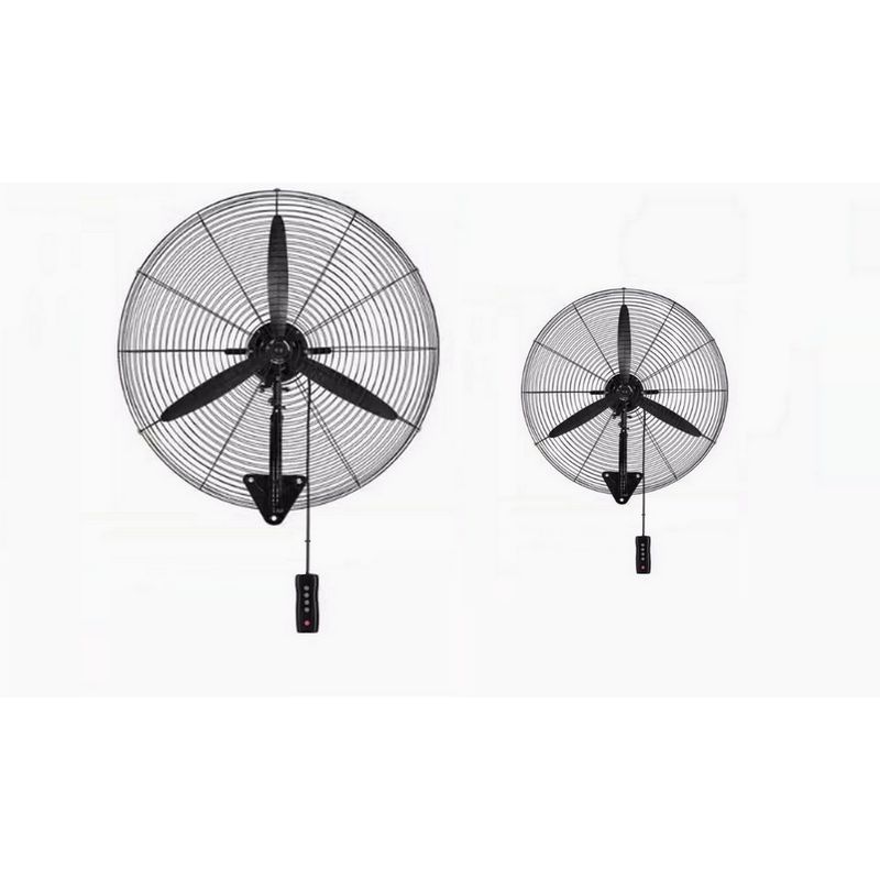 工业风扇 650壁挂塑钢扇叶 70*65CM 三档调速