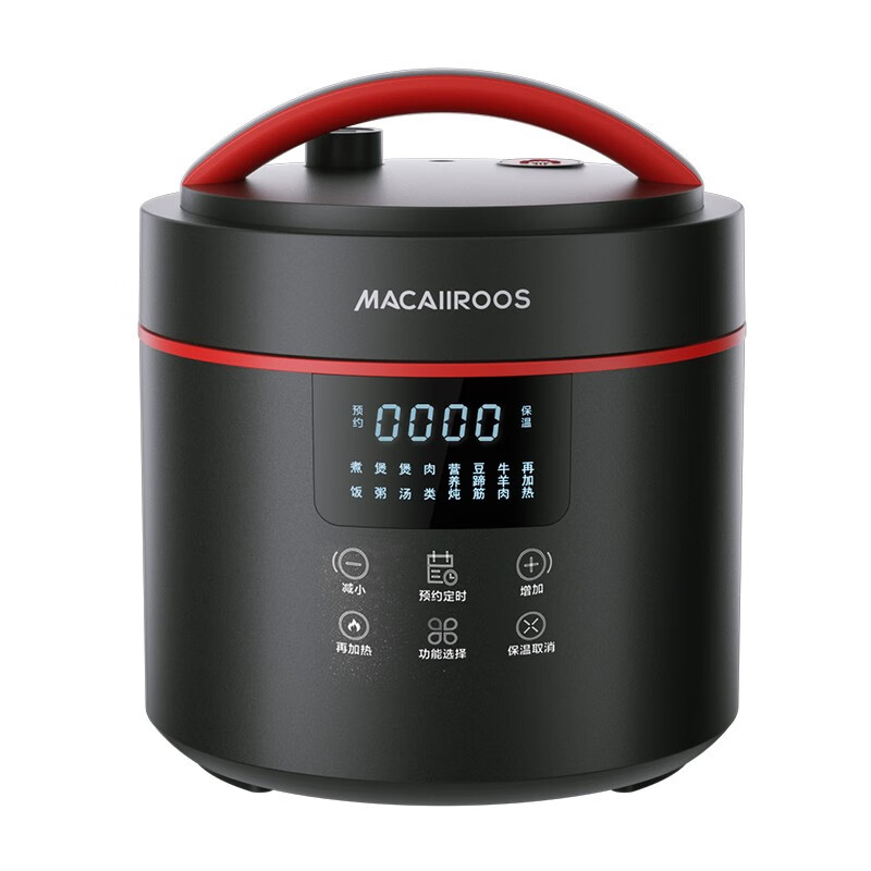 迈卡罗 (MACAIIROOS)电压力锅4L家用多功能电饭锅大容量电饭煲可预约汤锅 一键排压 MC-YL4015S