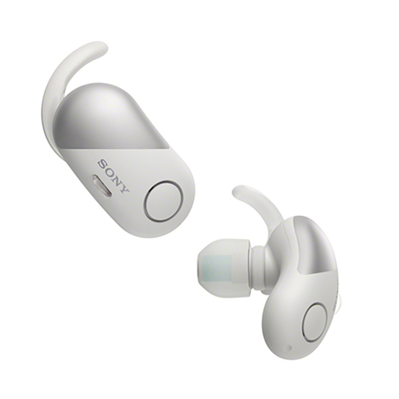索尼(SONY)WF-SP700N 降噪豆(白色) 运动降噪蓝牙全无线耳机