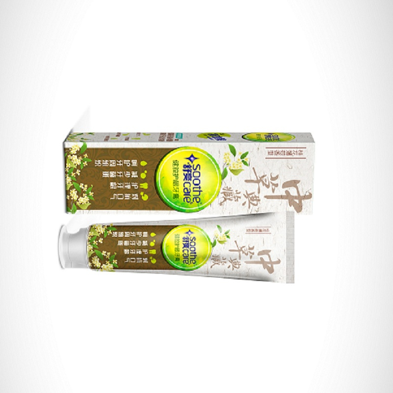 舒爽(soothe care) 中草典藏健腔护龈 牙膏(桂花薄荷香型) 120g (单位:支)