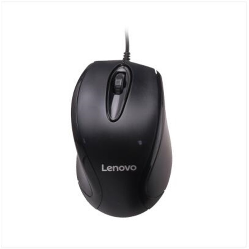 联想(Lenovo)USB商用键鼠套装(黑)