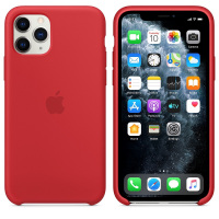苹果Apple 原装iPhone 11 Pro 硅胶保护壳 手机壳 红色