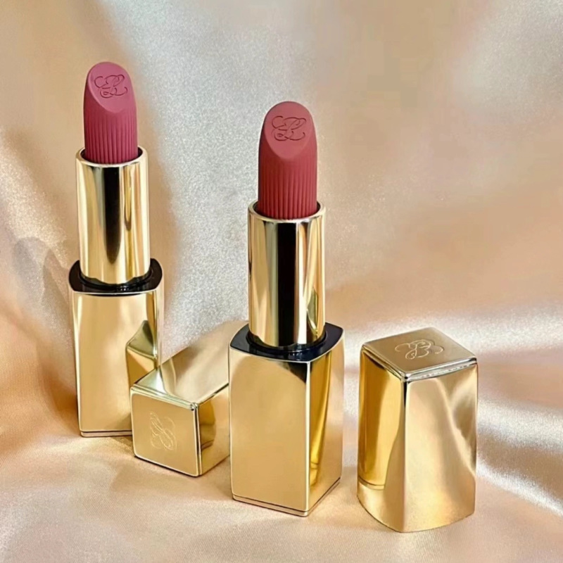 Estee Lauder 雅诗兰黛420#玫瑰豆沙色 金管 雾面哑光不拔干提升气色素颜淡妆温柔衬肤色 3.5g#大表姐色