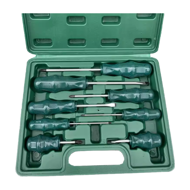 立伟铁牛螺丝刀塑盒八件套/套高清大图