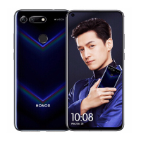 华为/荣耀(honor) 荣耀V20 高配版 全网通8GB+128GB 幻夜黑 移动联通电信4G手机 魅眼全视屏 4800万AI超清摄影 荣耀v20
