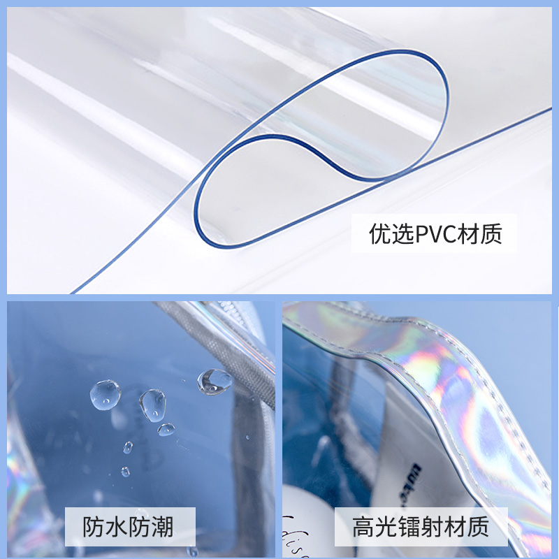 大容量女士出差旅游旅行防水洗漱包梳洗包洗漱用品收纳袋化妆包收纳袋 三维工匠 炫酷黑色-圆筒款储物箱高清大图