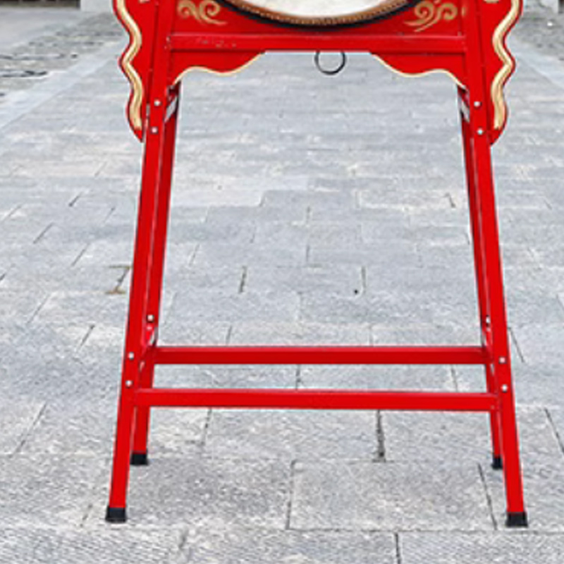 汇特益 立式战鼓大鼓 牛皮鼓 24寸立式龙鼓+金属架子+鼓棒(需要螺丝固定)(单位:套)高清大图