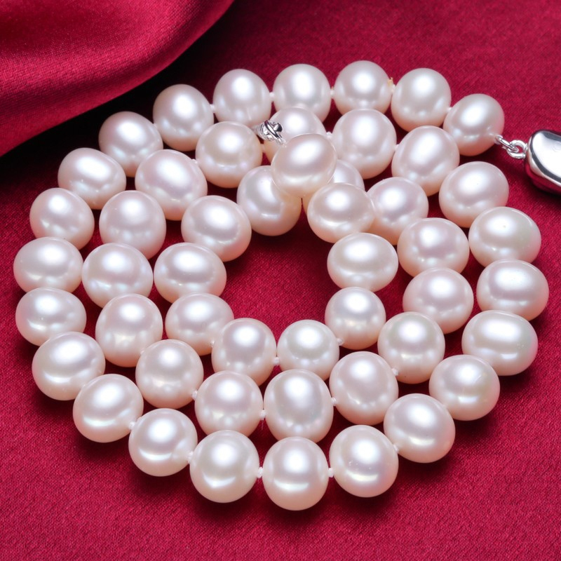 海瞳珍珠吊坠 项链海瞳近圆强光淡水珍珠项链白色珍珠项链 强光无瑕 海瞳珍珠项链妈妈近圆天然淡水珍珠 项链经典气质节日礼物送婆婆母亲 价格图片品牌报价 苏宁易购海瞳珠宝官方旗舰店