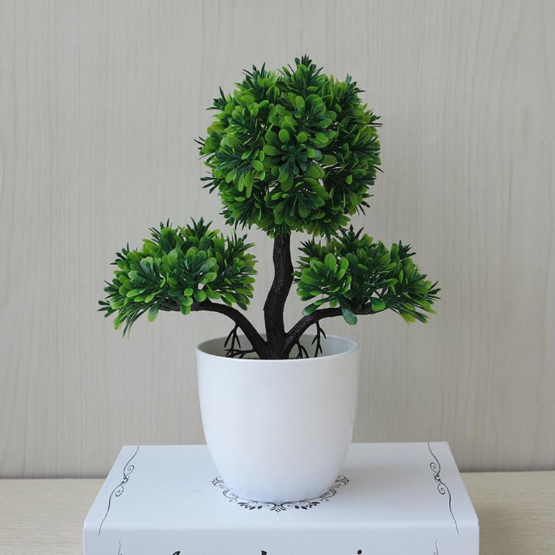 敬平仿真植物假绿植室内装饰品塑料盆栽假花盆景家居工艺品餐桌小摆件 迎客松绿色 报价 参数 图片 视频 怎么样 问答 苏宁易购