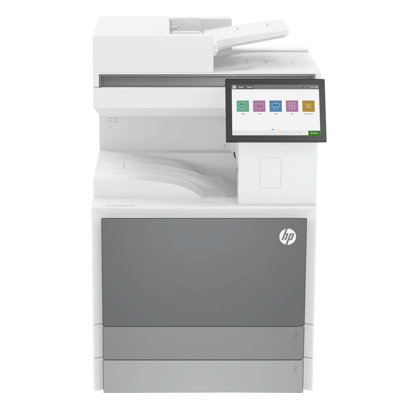 HP惠普LaserJet 78528dn A3彩色激光数码复合机打印复印扫描一体机自动双面 彩色激光打印机复印机 自动双面打印机双面复印图片