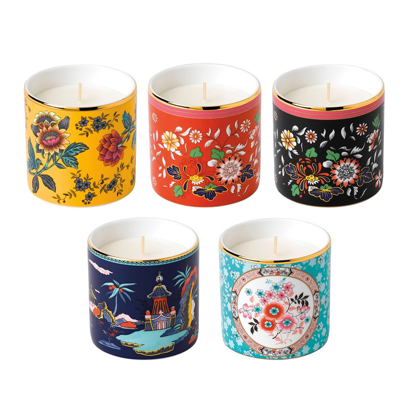 WEDGWOOD香氛蜡烛舒适浪漫漫游美境系列(颜色随机)