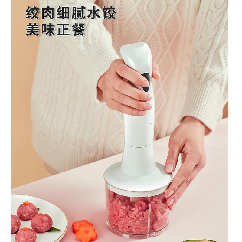 手持料理棒宝宝料理机如华福禄婴儿辅食机搅拌机果汁豆浆绞肉机-[套餐三]单棒+料理杯+研磨杯