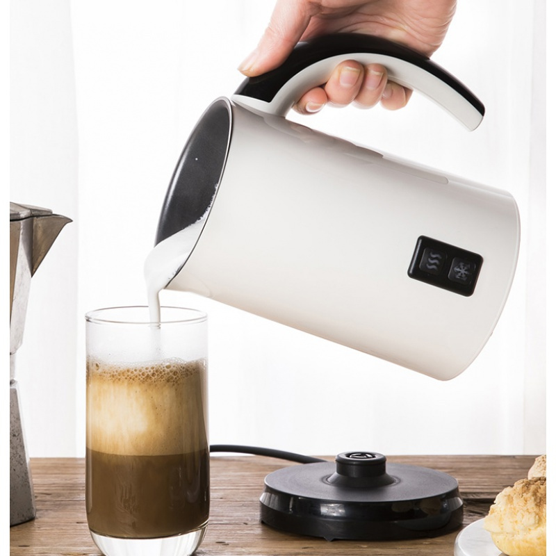 全自动冷热奶泡机电动打奶器家用打泡器商用咖啡奶泡机