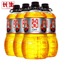 长生花生油压榨一级特香食用油5.436L赠1L