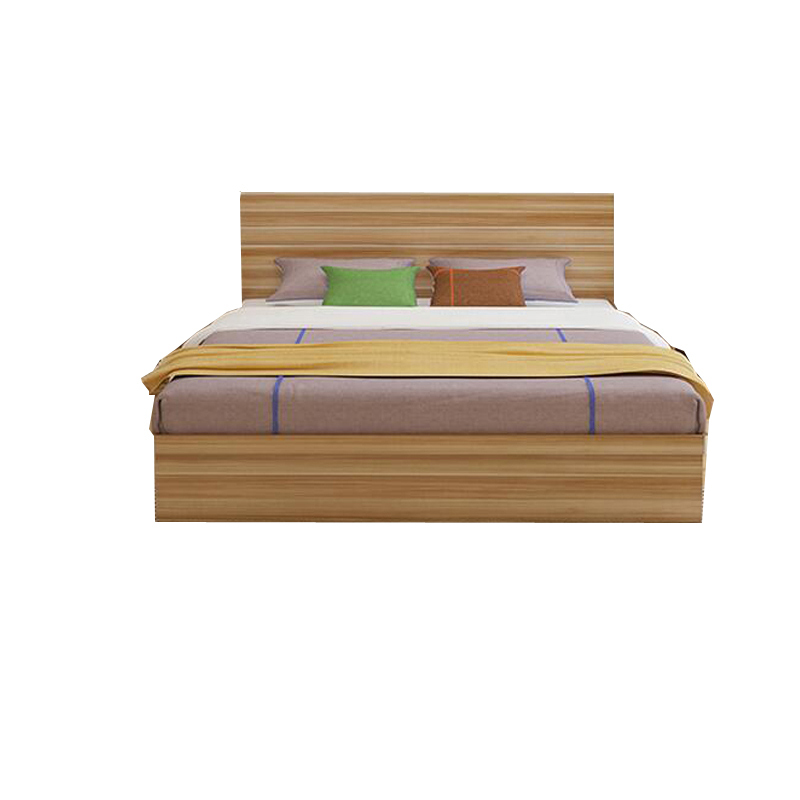 东业公寓宿舍床板式床单人床zxm002c高箱床视频