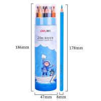 得力68108_几米彩铅24色(混)(24色/筒)