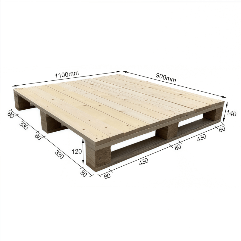 鑫木樽托盘1100*900*140mm个高清大图