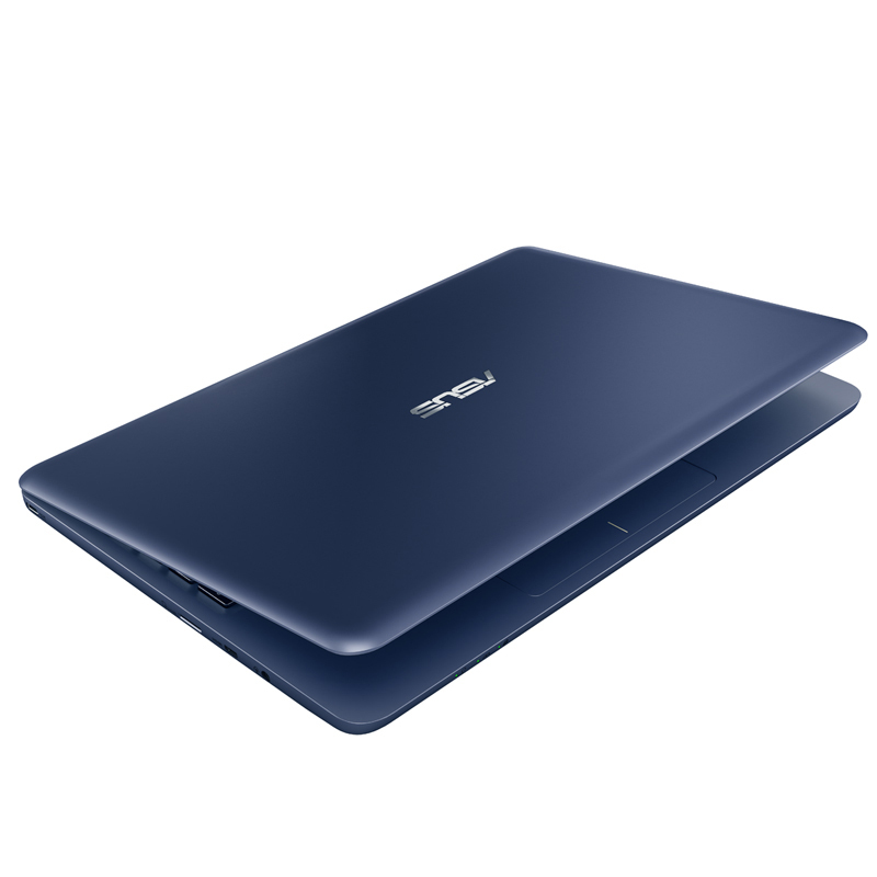 华硕(ASUS)E402 四核14英寸办公学习影音学生本轻薄本笔记本电脑 手提电脑 E2-6110 4G 500G 墨蓝 官方标配