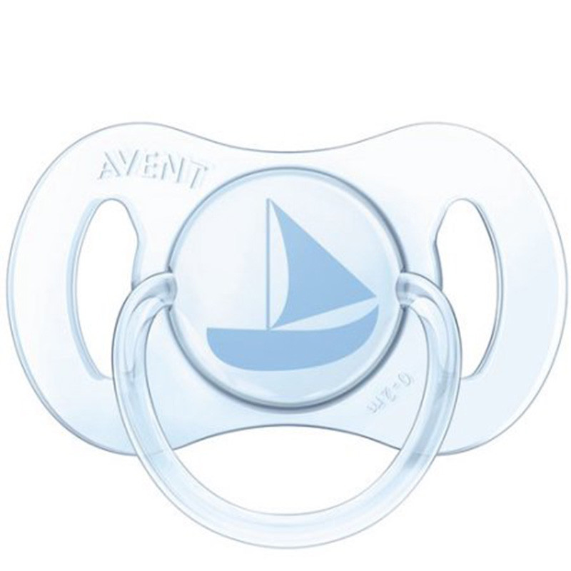 PHILIPS飞利浦 AVENT 新安怡新生儿安抚奶嘴 0-2个月 混色 2个装 SCF151/03