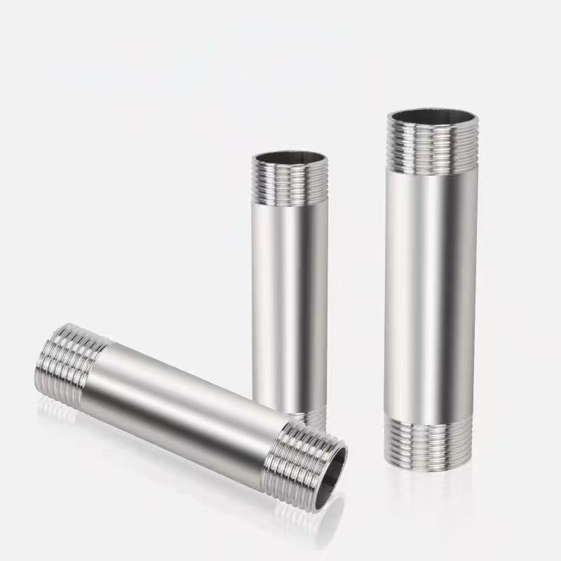 中锦科技 不锈钢外丝接头 双外丝直接 DN15*60mm[304材质]个高清大图