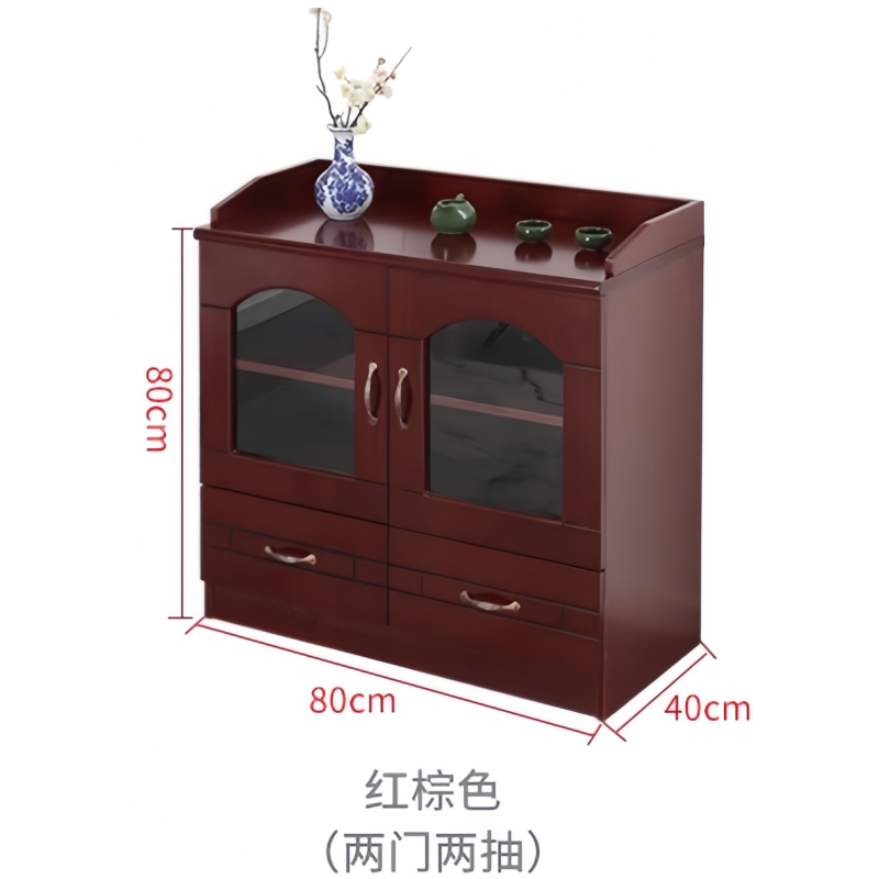 凡尔尚茶水柜边柜 茶水柜储物柜800*400*800mm台 茶水柜