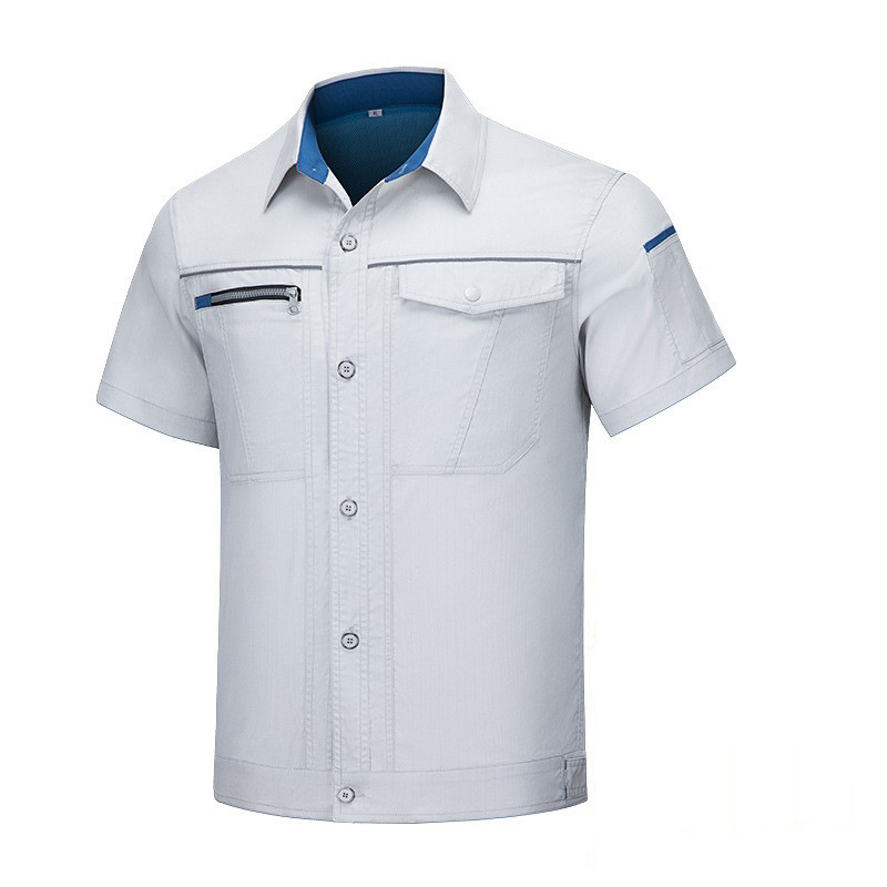 蒙企智品 短袖劳保服 套装HY2/套高清大图