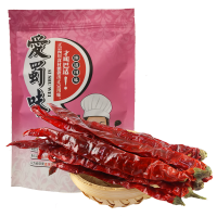 爱蜀味 正宗四川二荆条辣椒 香辣长干海椒 微辣特香干辣椒 火锅调料70g