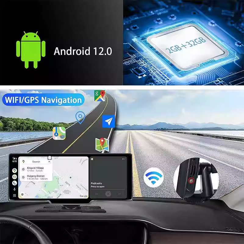 Raychonix 7英寸mp5汽车播放器导航仪一体机车载投屏无线carplay转接器 个