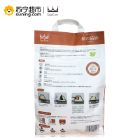 KingKitty桐木猫砂天然原木配方6L猫砂盆用无尘非膨润土砂结团吸臭猫厕所除臭宠物用品