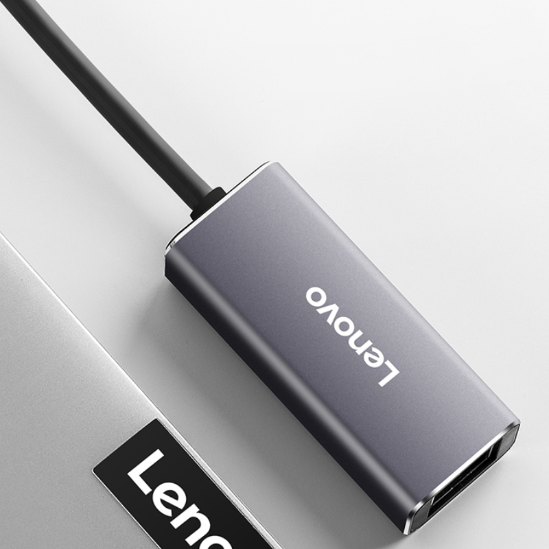 联想(Lenovo) u01金属usb3.0转千兆网口 RJ45网口转换器 适用联想苹果Mac华为小米笔记本电脑