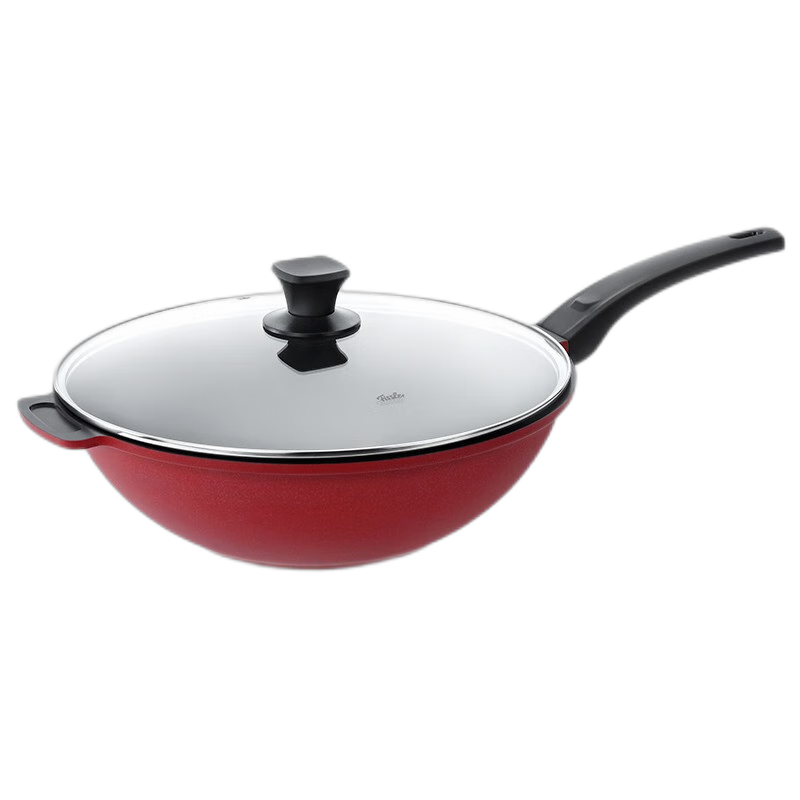 菲仕乐 食小色32CM不粘煎炒锅中式炒菜锅高清大图