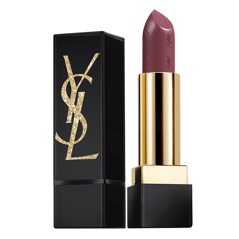 圣罗兰(ysl)奢华缎面唇膏-圣诞金灿限量 黑金方管限定版 #09 3.