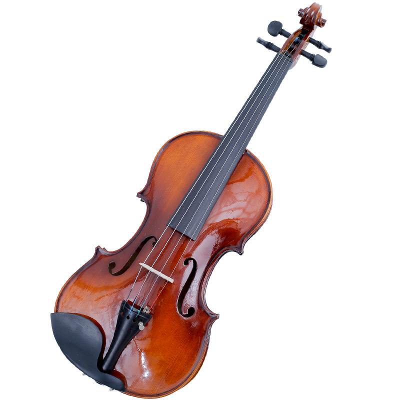 梵巢 小提琴 乐器 西洋管弦 演奏 独奏 手工 独板 虎皮纹 实木 vf-340